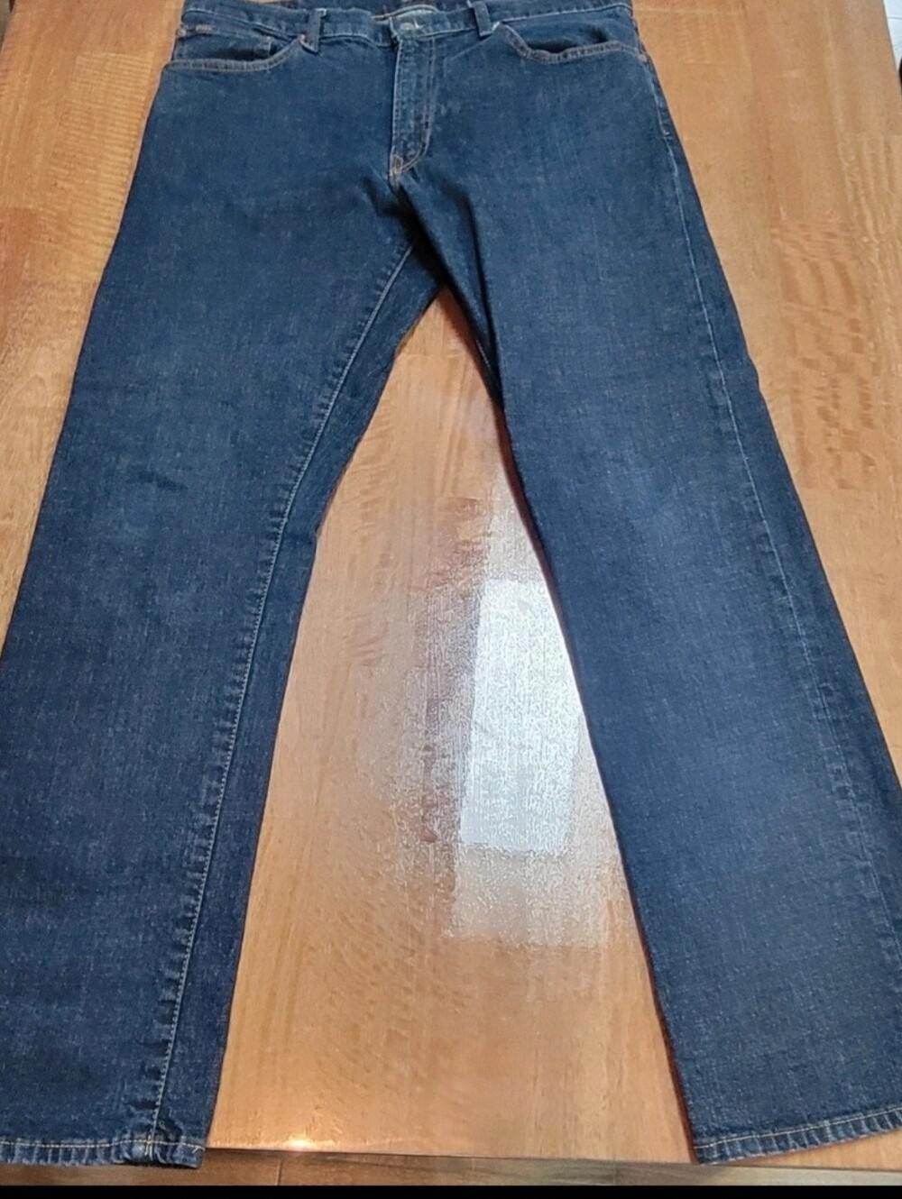 Polo by Ralph Lauren Men’s Relaxed Fit Dark Indigo Jeans